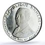 Cambodia 10000 riels President Lon Nol Khmer KM-62 PR 66 PCGS silver coin 1974