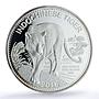 Laos 500 kip Indochinese Tiger Wildlife Fauna PR 70 PCGS silver coin 2016
