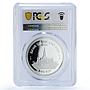 Laos 500 kip Karl Marx Revolutionary Communism PR 70 PCGS silver coin 2018