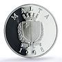 Malta 5 liri Revolt Against the French 1801 History PR 68 PCGS silver coin 1998
