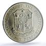 Philippines 1 peso Apolinario Mabini KM-194 Politics MS 64 PCGS silver coin 1964