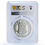 Philippines 5 piso Marcos New Society KM-210.1 PR 69 PCGS nickel coin 1976