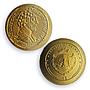 Palau 1 dollar Marcus Aurillus Aureus Restrike KM-352 MS 70 PCGS gold coin 2011