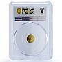 Palau 1 dollar Vespasian Aureus Restrike KM-310 MS 70 PCGS gold coin 2010