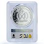 Saharawi 5000 pesetas Proclamation Republic Jeep Car PR 66 PCGS silver coin 1996