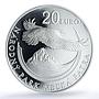 Slovakia 20 euro Velka Fatra Narodny Park Eagle Bird PR 69 PCGS silver coin 2009