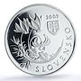 Slovakia 20 euro Velka Fatra Narodny Park Eagle Bird PR 69 PCGS silver coin 2009