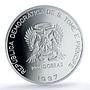 Sao Tome 1000 dobras Princess Diana Queen Hearts PR 70 PCGS silver coin 1997