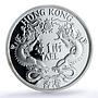 China Hong Kong 1 tael Sunshine Mining Co Eagle Bird PR 69 PCGS silver coin 1990