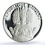 Cambodia 5000 riels Apsara Dancers Khmer KM-61 PR 67 PCGS silver coin 1974