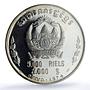 Cambodia 5000 riels Angkor Wat Temple Khmer KM-60 PR 66 PCGS silver coin 1974