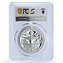 Marshall Islands 50 dollars John F Kennedy Politics PR 69 PCGS silver coin 1995