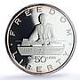 Marshall Islands 50 dollars John F Kennedy Politics PR 69 PCGS silver coin 1995