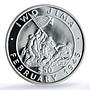 Tokelau 50 tala Iwo Jima Japan 1945 World War 2 PR 69 PCGS silver coin 1991