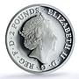 Great Britain 2 pounds Yale Beaufort Queen Beasts PR 69 PCGS silver coin 2019