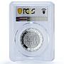 Uruguay 1000 pesos Chamber Commerce Mare Liberum Art PR 70 PCGS silver coin 2017