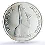 Easter Island 2000 pesos Ship Esmeralda X#8 Clipper MS 68 PCGS silver coin 2006