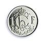 Luxembourg 1 franc Jean Steelworker KM-46.2a PR 67 PCGS silver coin 1980