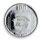 Macedonia 100 denari Petkov Misirikov KM-Pn8 Trial SP 67 PCGS silver coin 2003