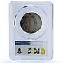 Mexico 1 peso Republic Morelos Pavon Error Struck Open 8 MS65 PCGS coin 1981