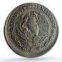 Mexico 500 pesos Republic Mint Error Broadstruck MS 64 PCGS CuNi coin 1988