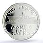 Philippines Manila Bay Casino Fantasy Token 100 PR 70 PCGS silver 1978 - 1980 FM