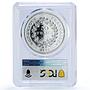 France 50 francs Hercules Gad-882 F-427 KM-941 MS 67 PCGS silver coin 1976