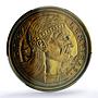 Honduras 10 lempiras Pattern Brass Alloy X#1a.1 PR 67 PCGS RE coin 1995