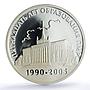 Transnistria 100 roubles PMR Foundation Anniversary PR 70 PCGS silver coin 2005