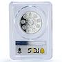 Paraguay 1 guarani El Terere Cultural Roots Ibero-American PR 69 PCGS coin 2015