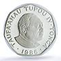 Tonga 1 paanga Christmas Three Wise Men KM-123a PR 66 PCGS silver coin 1986