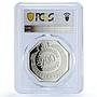 Kenya Paradise Casino Fantasy Token 200 Shil. PR 70 PCGS silver 1978 - 1980 FM