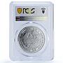 Honduras 10 lempiras Pattern Aluminum Alloy X#1d.1 PR 69 PCGS RE coin 1995