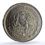 Mexico 500 pesos Republic Mint Error Broadstrike MS 64 PCGS CuNi coin 1988