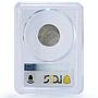 Mexico 20 centavos Republic Mint Error Struck Off-Center MS 63 PCGS coin 1981