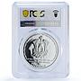 Mexico Veracruz State Jarocha Woman Culture SP 64 PCGS silver medal ND No Date