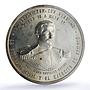 Mexico General Jesus Ortega Puebla Siege Grove-842a SP 64 PCGS silver medal 1963