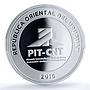 Uruguay 1000 pesos Jose Pepe Elia PIT CNT Congress PR 70 PCGS silver coin 2016
