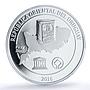 Uruguay 1000 pesos Fray Bentos Landscape UNESCO PR 70 PCGS silver coin 2016