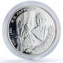 Transnistria 100 roubles Mikhail Larionov KM-13 Painter Art silver coin 2001