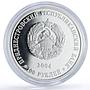Transnistria 100 roubles Nationhood KM-48 Anniversary History silver coin 2004
