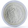 Mexico 1 onza Libertad Angel of Independence KM-613 Bullion silver coin 1996