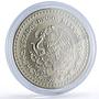 Mexico 1 onza Libertad Angel of Independence KM-613 Bullion silver coin 1998