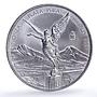 Mexico 1 onza Libertad Angel of Independence KM-613 Bullion silver coin 1998