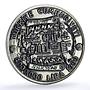 Turkiye 4000000 lira Silk Road KM-1092 Archer Horseman Camels silver coin 1999