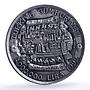 Turkiye 4000000 lira Silk Road KM-1092 Archer Horseman Camels silver coin 1999
