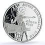 Transnistria 10 roubles Table Tennis Beijing Olympics KM-153 silver coin 2008