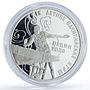 Transnistria 10 roubles Table Tennis Beijing Olympics KM-153 silver coin 2008