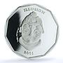 Liberia 10 dollars Illusion KM-491 Art PR 70 PCGS silver coin 2001