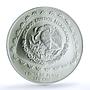 Mexico 5 pesos Sacerdote KM-664 Precolombina Toltec MS 66 PCGS silver coin 1998